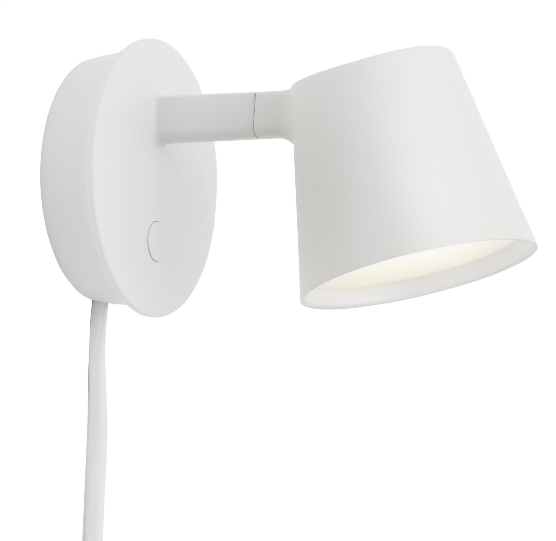 Tip Wall Lamp Applique murale Muuto Blanc